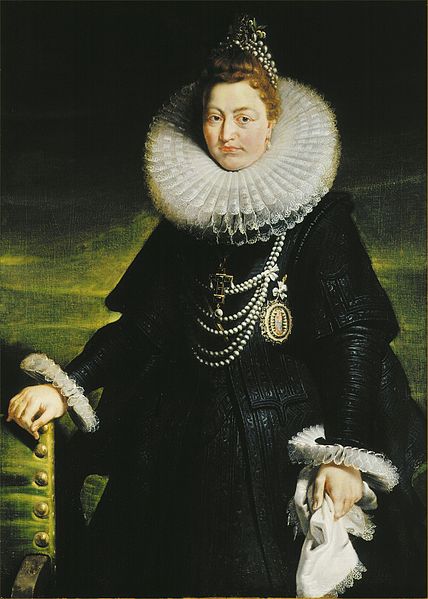 Isabella Clara Eugenia ca. 1615-1620 after Peter Paul Rubens (1577-1640)  Rubenshuis RH.S.206